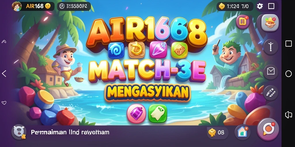 Tampilan gameplay menantang di AIR168 dengan ilustrasi menarik.