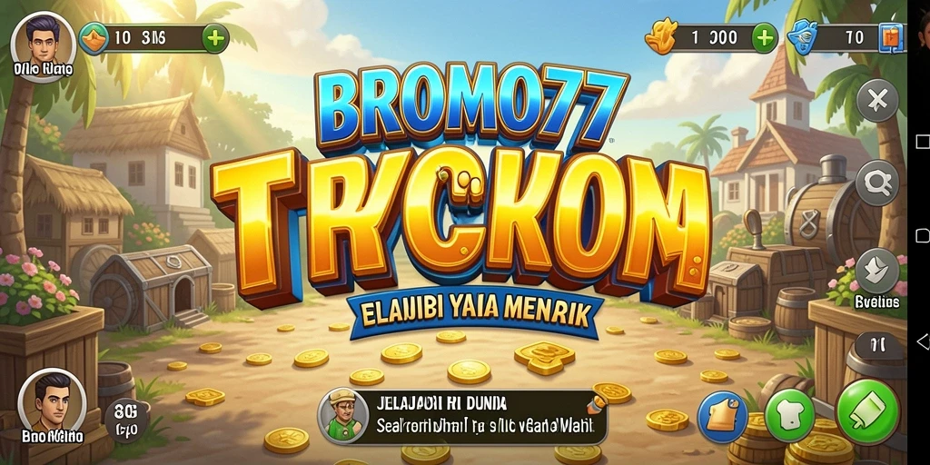 Screenshot utama BROMO77 menampilkan gameplay menarik Tycoon.