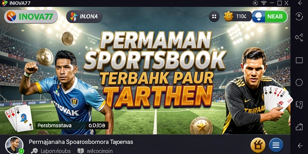 Tampilan menarik dari gameplay Sportsbook INOVA77.