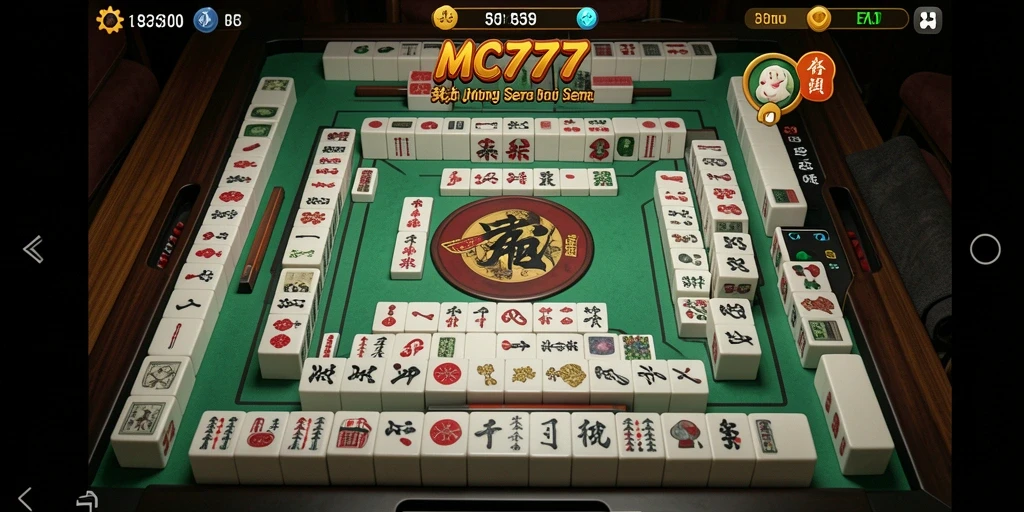 Screenshot menarik dari gameplay Mahjong di MC777.