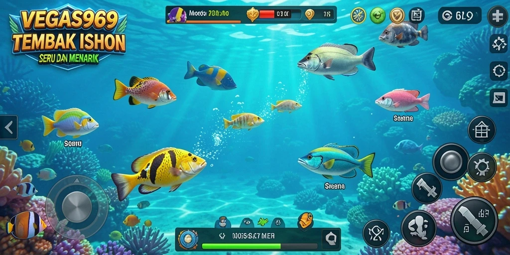 Gameplay menakjubkan dalam Tembak Ikan di VEGAS969.