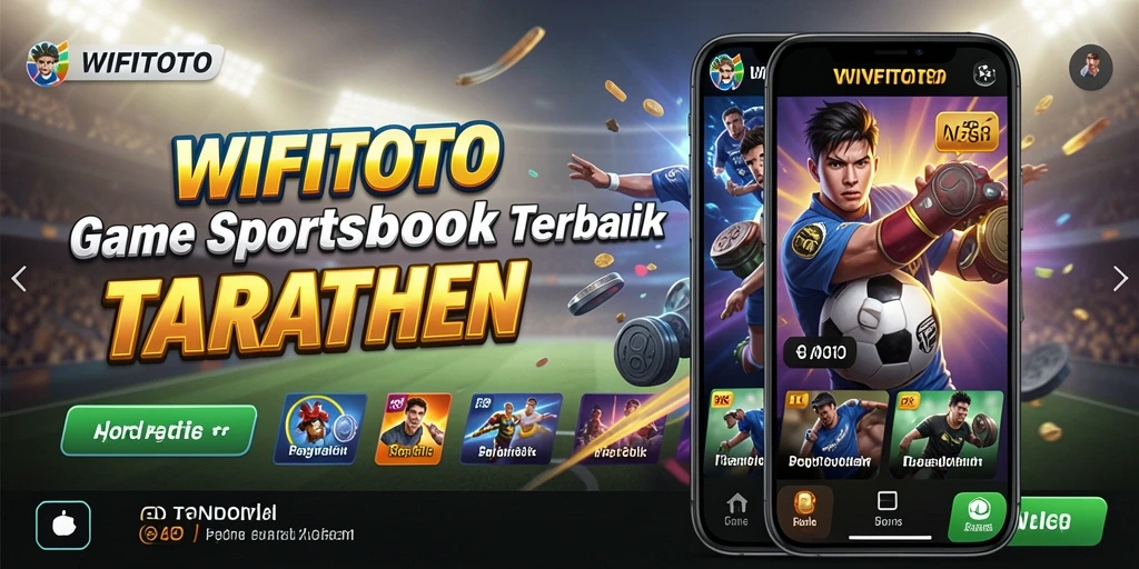 Screenshot utama WIFITOTO menunjukkan antarmuka taruhan yang interaktif.